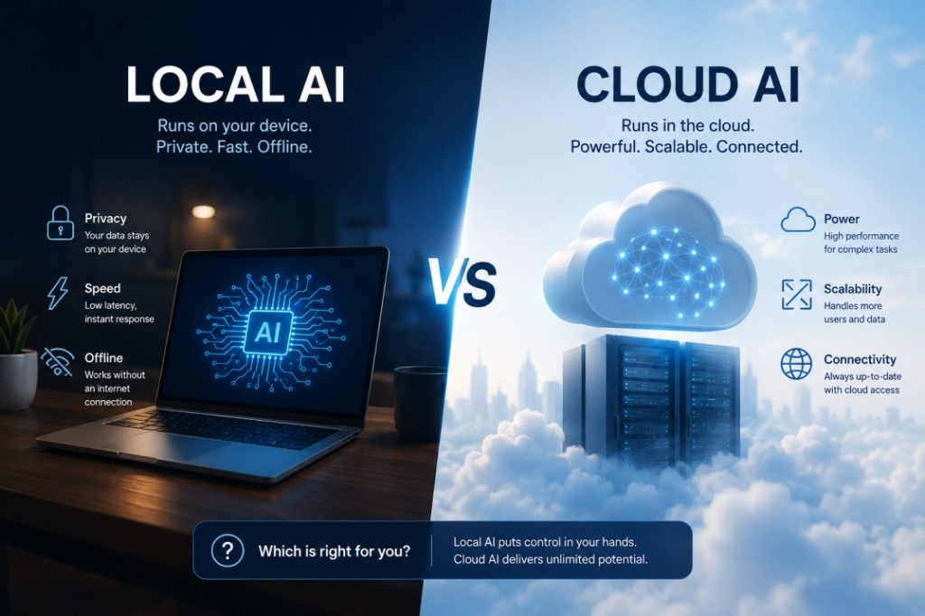 Local AI vs Cloud AI